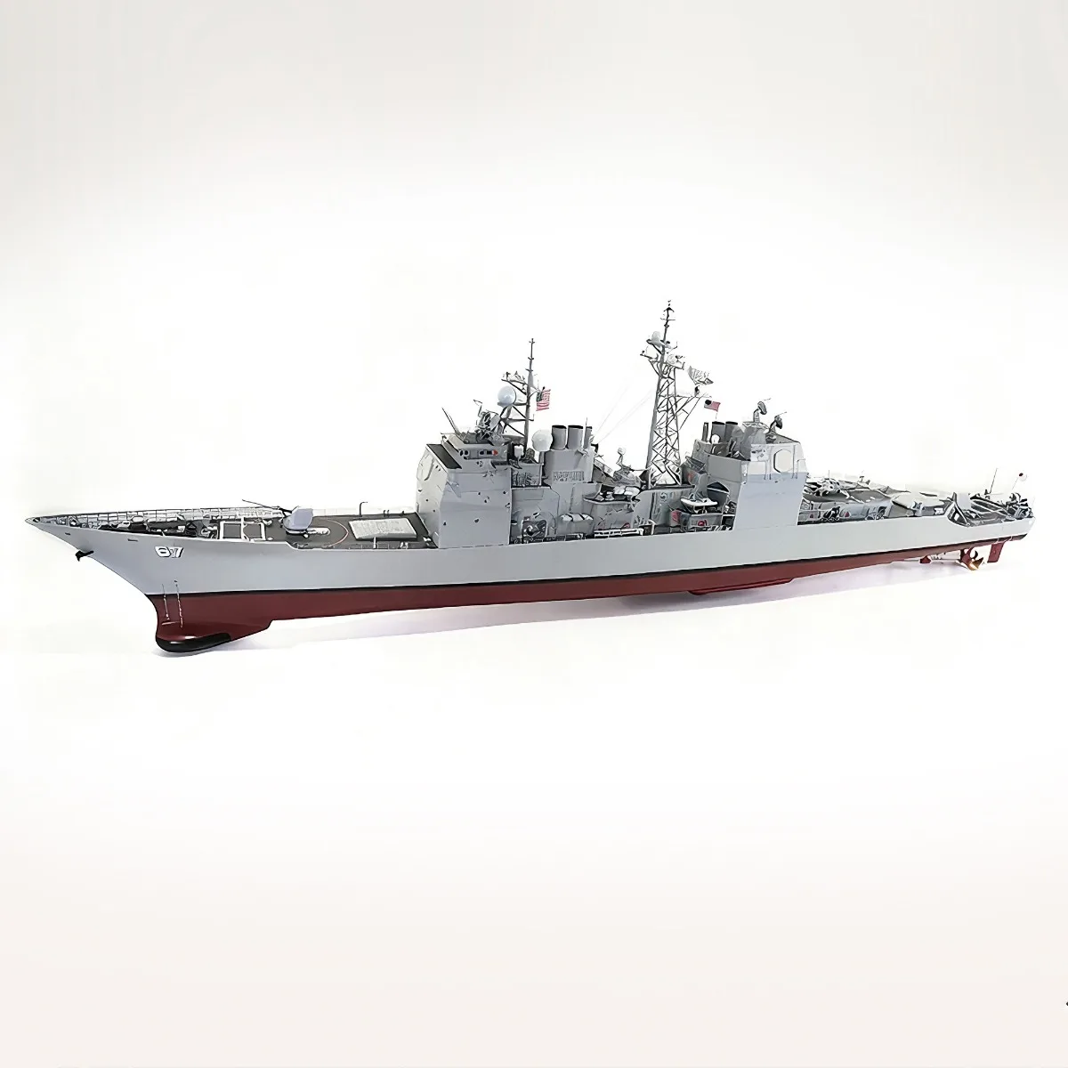 1/100 RC Ships 175cm Dual-motor Ticonderoga-class Remote Control Boat Fiberglass Hull RC Ship Model Ship Toy Warship Model