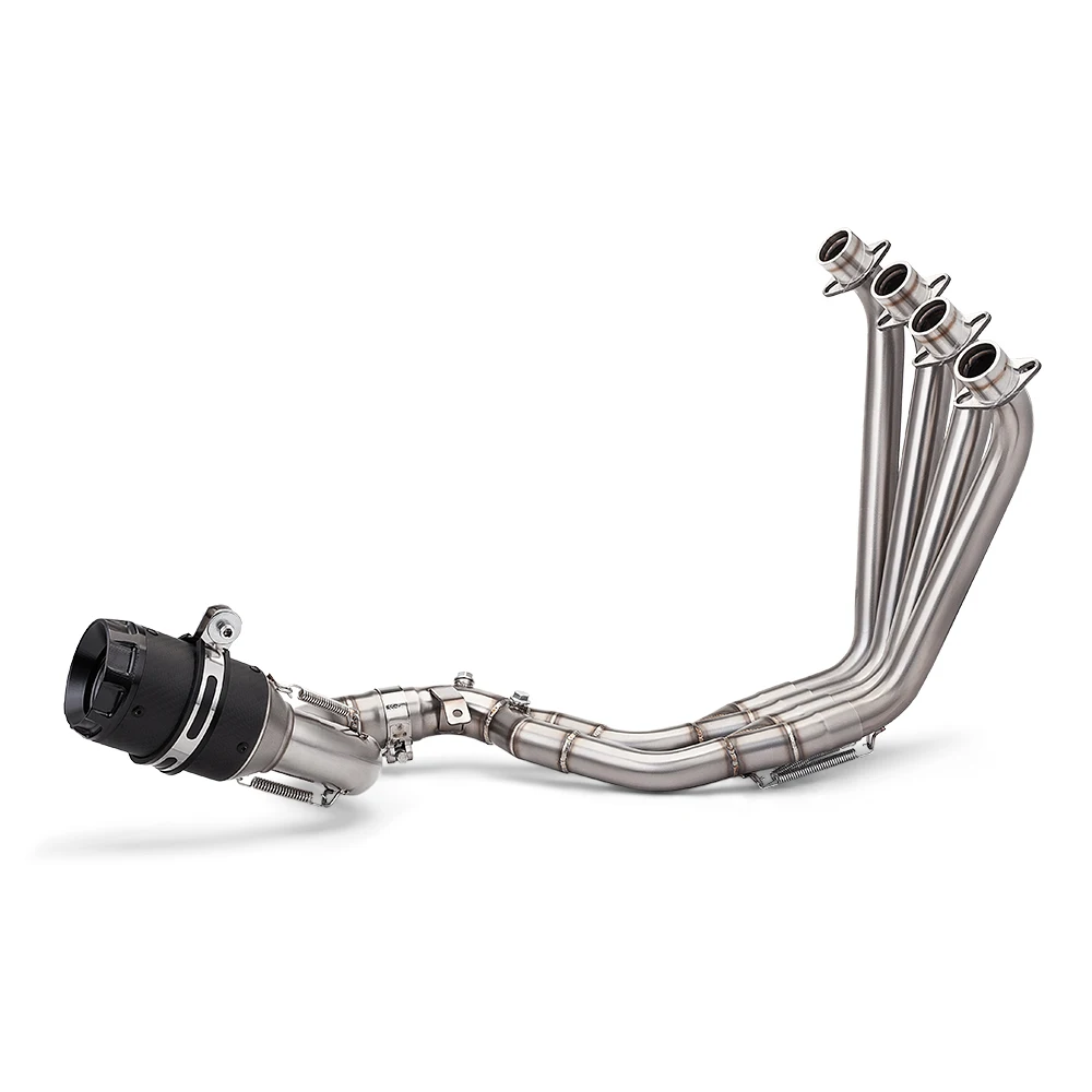 Motorcycle exhaust system front connector with two oxygen sensors for CBR650 CBR650R CBR650F CBR650 CB650F 2014-2025