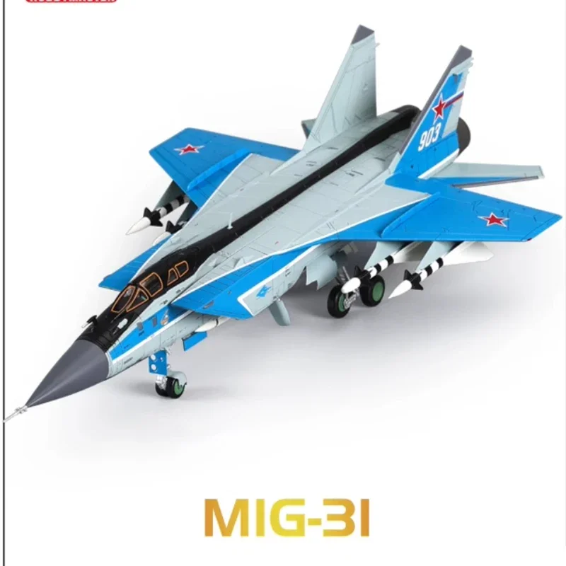 

Diecast 1:72 Scale Russian Air force HA9706 MIG-31E Alloy Finished Model Static Decoration Souvenir Gifts For Adult Boy