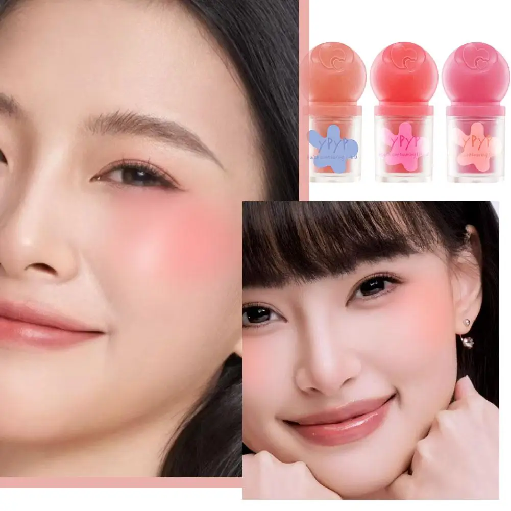 Cheek And Lip Sponge Tip Liquid Blush Stick Face Repair Liquid Enhance Mini Color Matte Rare Makeup Concealer Q1M3