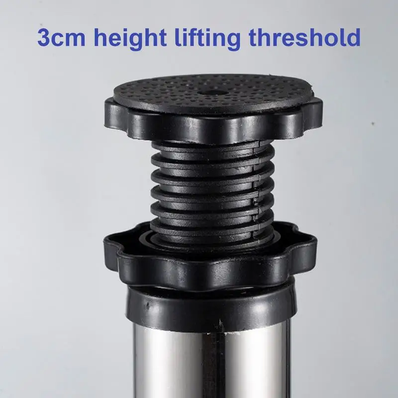 Washing machine Pedestal With 4 Strong Feet Labor-saving Stainless Steel Dryer Stand Pedestal Heavy Duty Laundry Pedestal ﻿ view 5