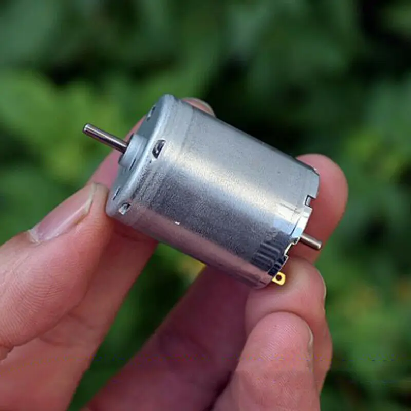Стандартный RC370-KT/16297, двигатель, 13000 об/мин, высокоскоростной двойной вал для моделей игрушечных автомобилей, лодок