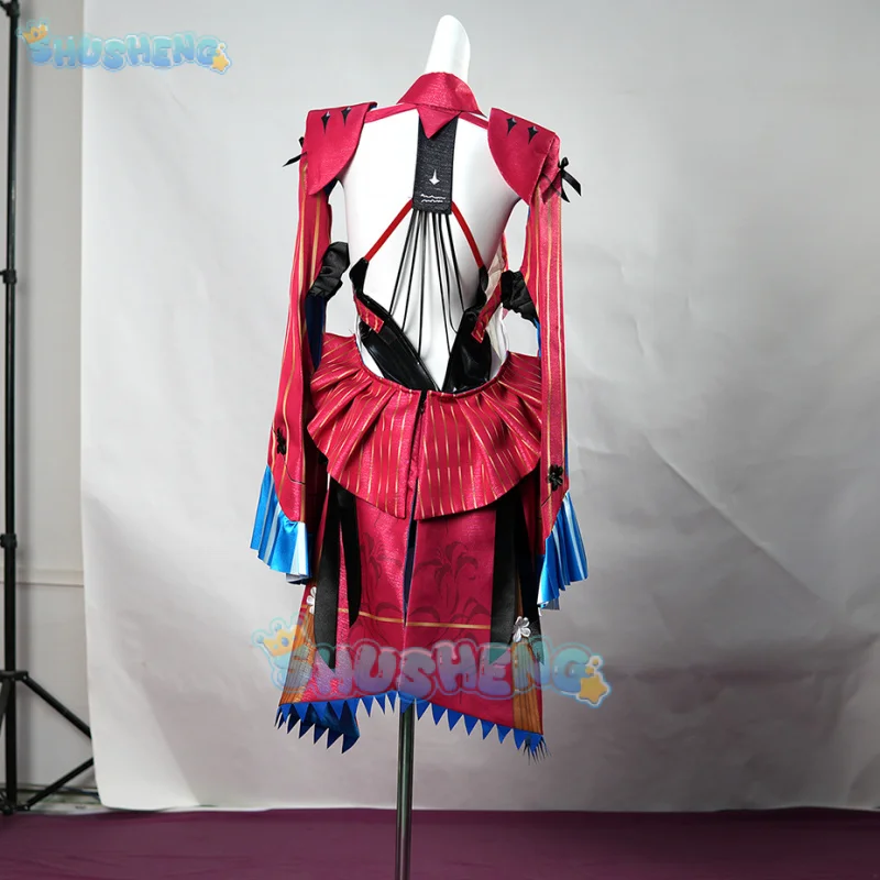 Wuthering Waves Carlotta 코스프레 의상 드레스 모자를 쓰고 있죠 Carlotta Montelli Rinascita 할로윈 파티 여성용 소녀 소품