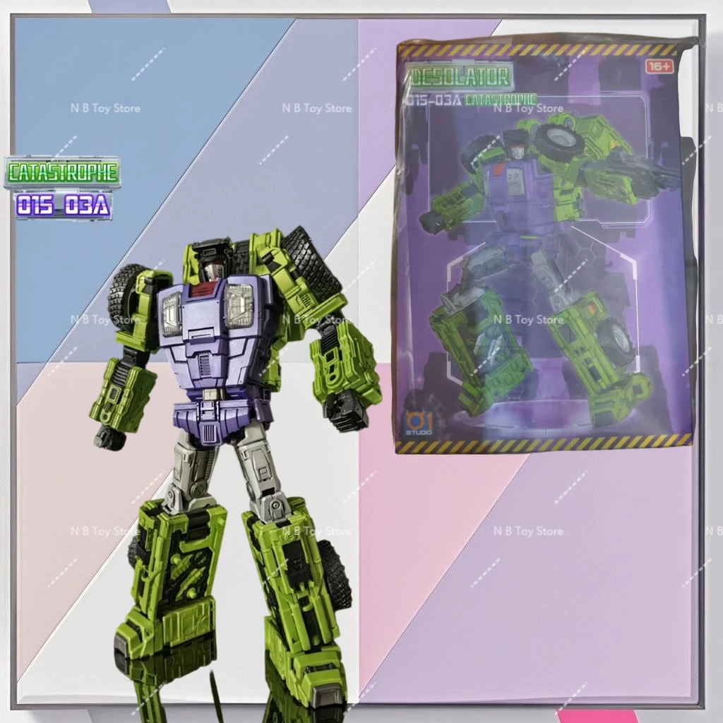 [In Stock Now] Transformation 01studio 01S 03A Devastator Scrapper Catastrophe
