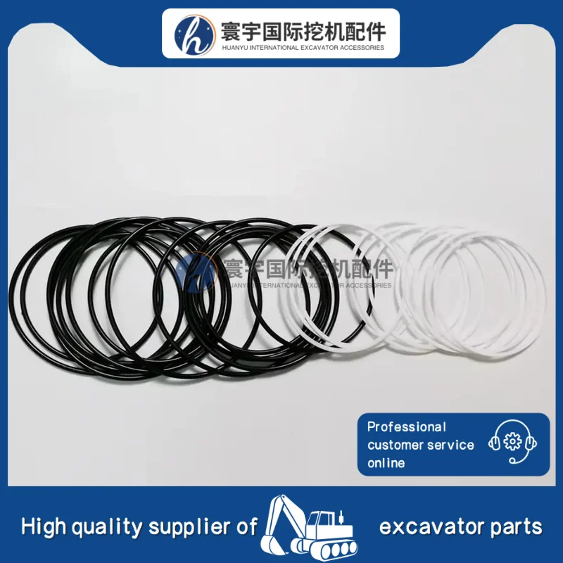 

О-уплотнительное кольцо машины высокого давления, комплект резиновых гидравлических уплотнений, часть экскаватора