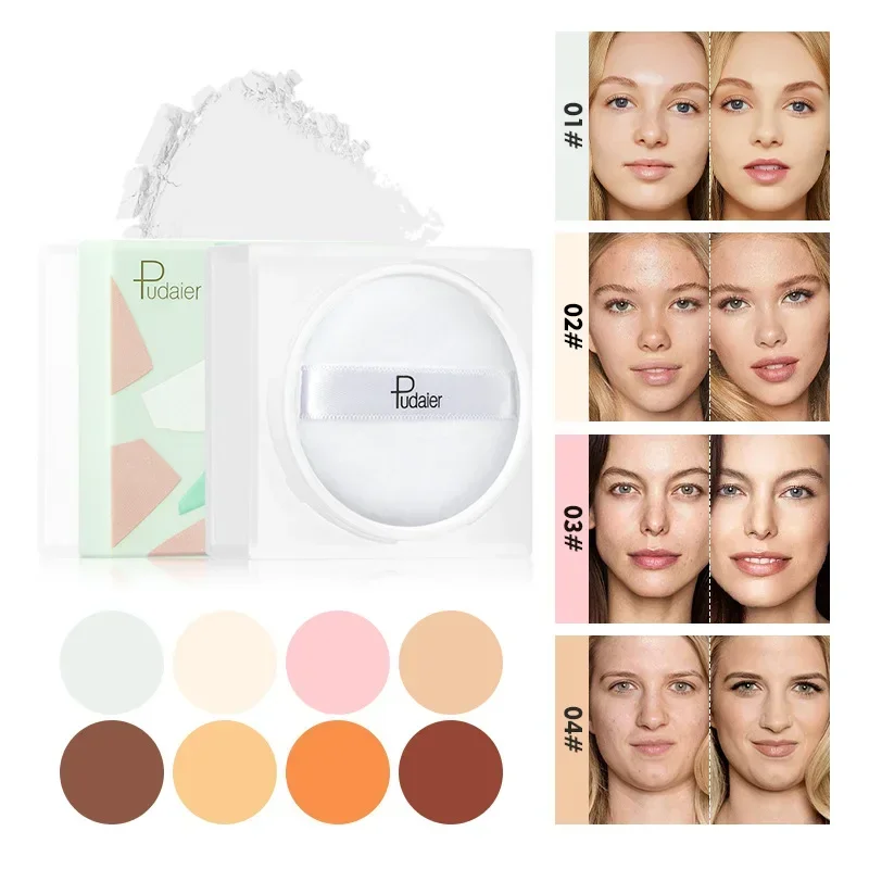 High Quality Concealer Oil Control Finishing Face Loose Powder Makeup Matte Pearly Non-Stripping Nude Mineral Setting Powder New