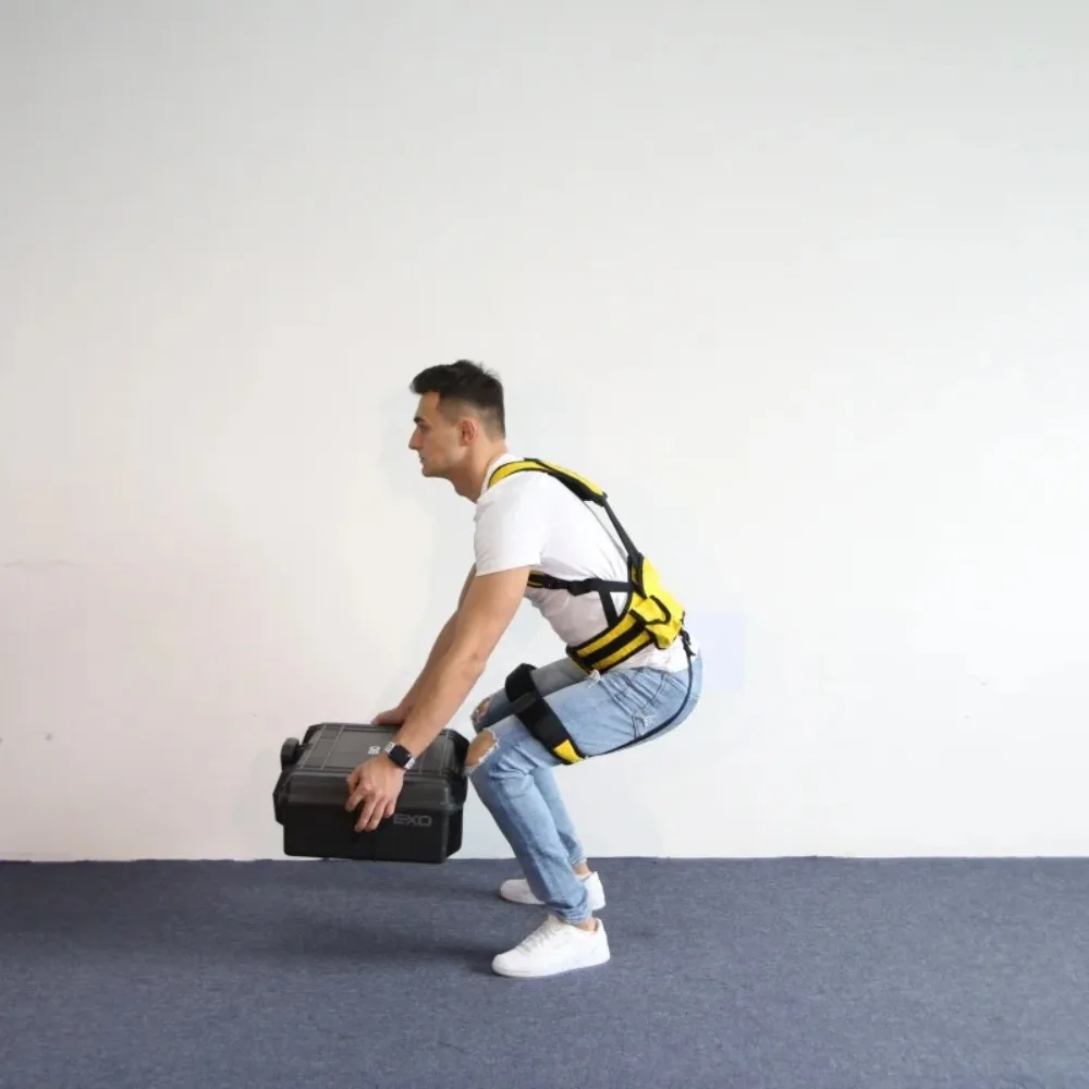 Durable And Breathable Passive Exoskeleton Provides Maximum 10kg Handling Assistance Through Bending Force