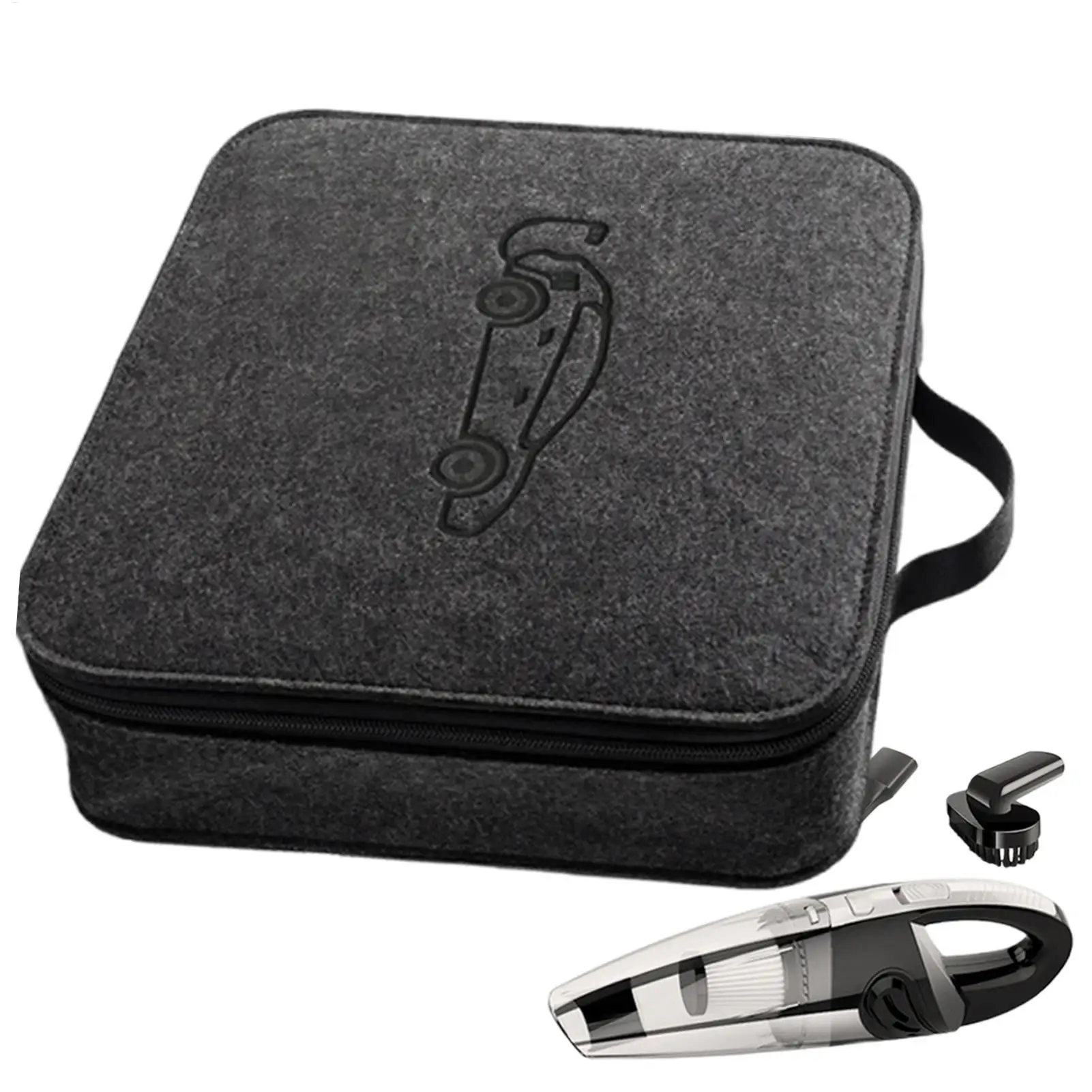 EV Chargers Cable Storage Bag Felt Electric Vehicle Charging Cord Organizer Bag EV Car Charging Cable Storage Carry Bag