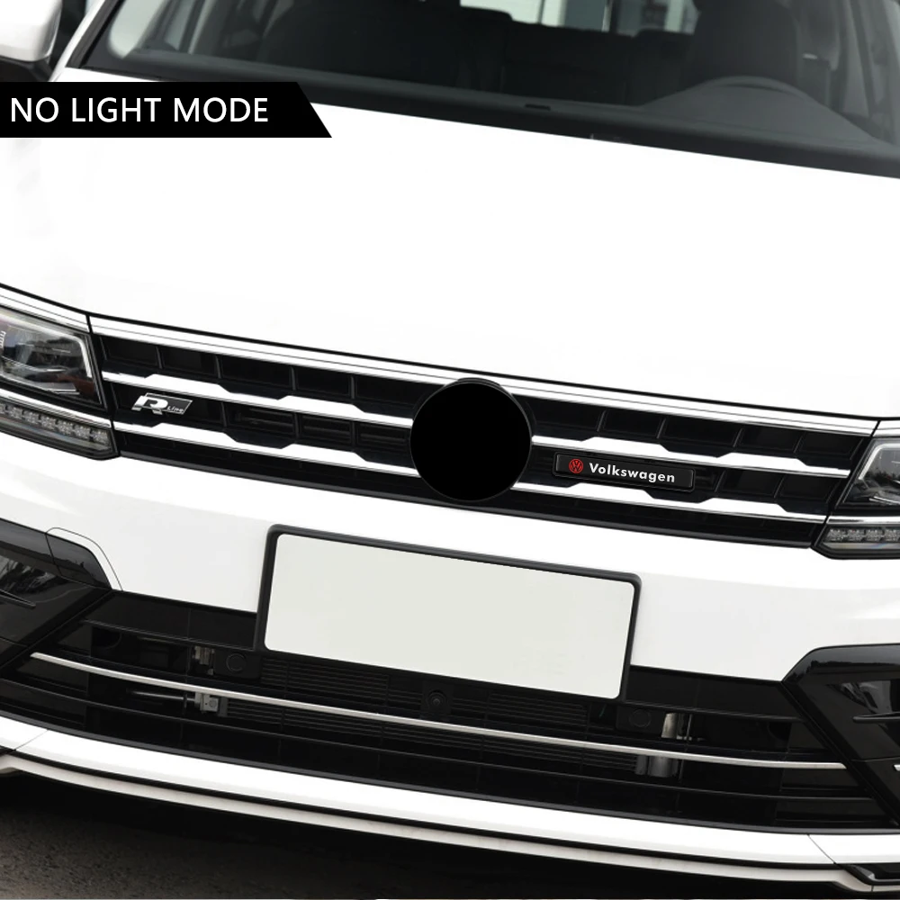 Auto-Dekorationslicht LED Frontgrill-Emblem Abzeichen Dekor für VW Polo Passat B5 B6 B7 T4 T5 Golf 4 5 6 Tiguan Jetta Gol – Detail 14