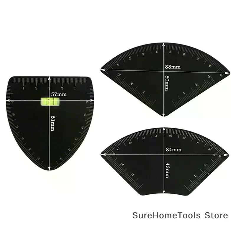 سبائك الألومنيوم الحاجب رسم الخرائط حاكم رسم سريع Microblading تشكيل أداة تجميل دائم تصميم دليل حاكم الوشم المبتدئين #6