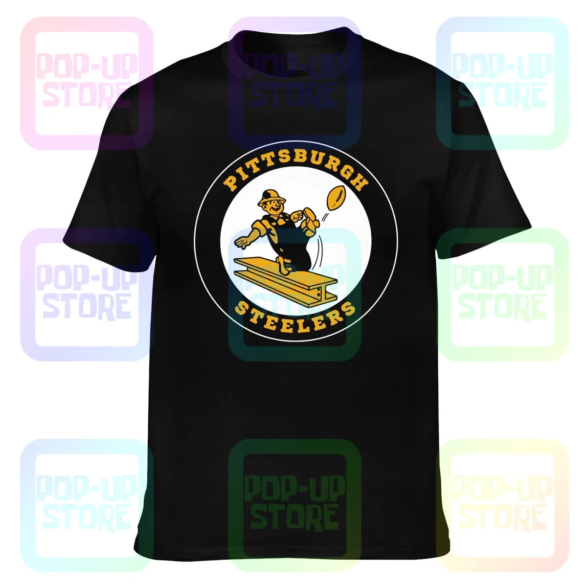 ستيلرز شعار Oldskool الفني تي شيرت تي شيرت تي شيرت قمة القطن موضة مريحة #1