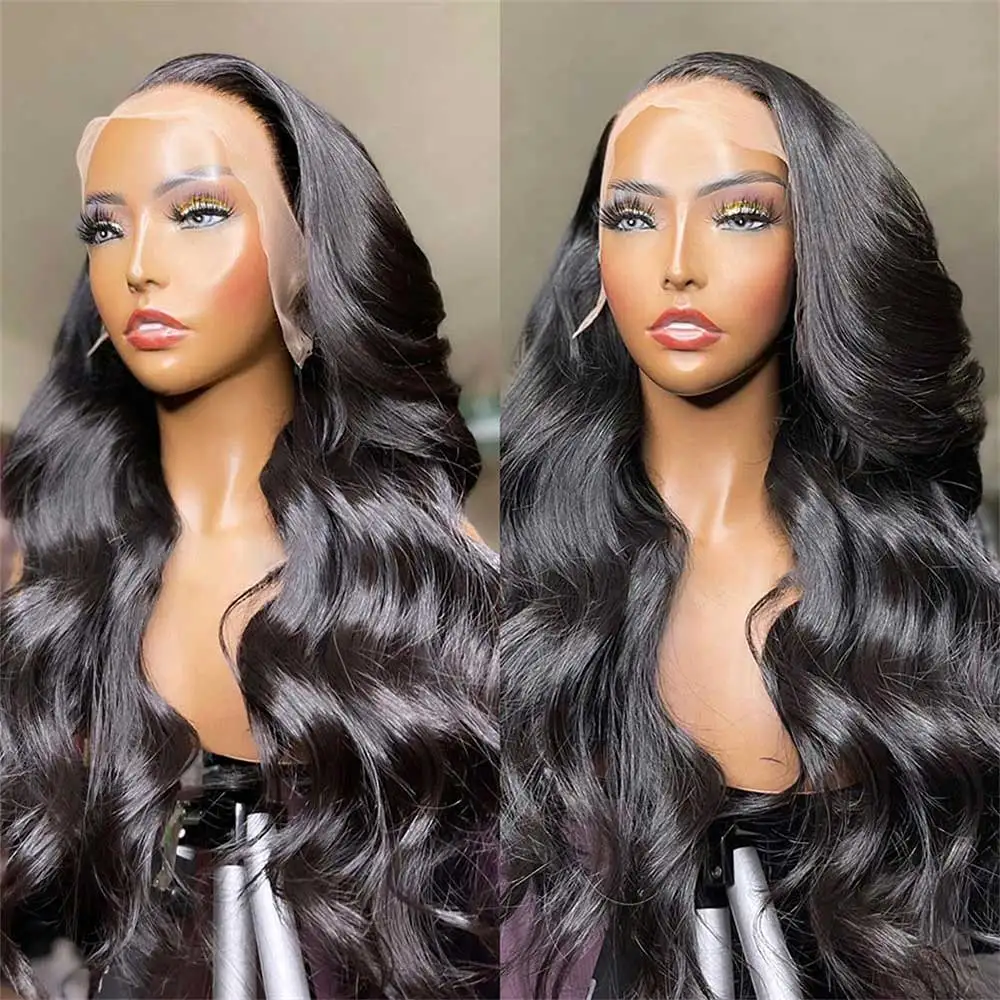 

34 36 Inch 13X4 13X6 Body Wave Lace Front Wig Hd Lace Front Wig Human Hair Brazilian Remy 4X4 5X5 Body Wave Closure Wig