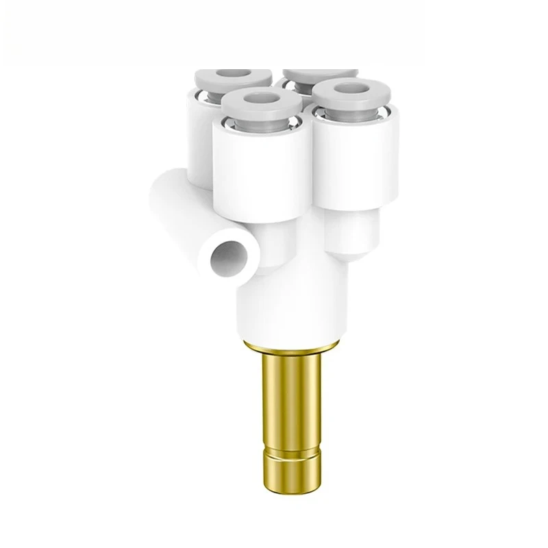 

SMC type connector KQ2XD04/06/08-06/08/10/12/00A four tube quick plug