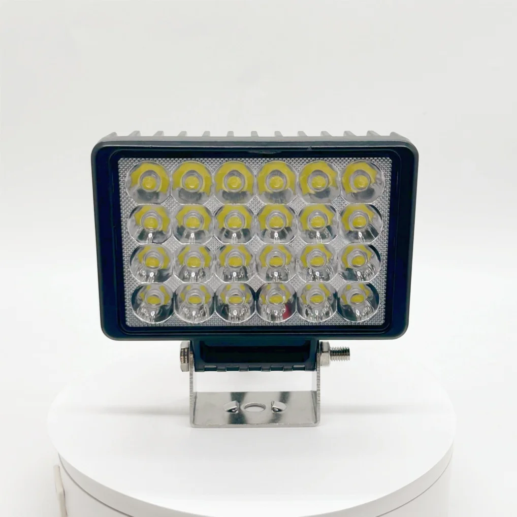 DC9-80V Car LED Work Light Spotlight High Low Beam Headlights Offroad Auxiliary Lamp Vehicles Driving LIght For SUV 12V 24V