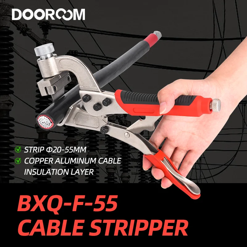 DOOROOM Electrician Wire Tool Cable Wire Stripper Cutter Crimper Automatic Multifunctional Crimping Stripping Plier Tools