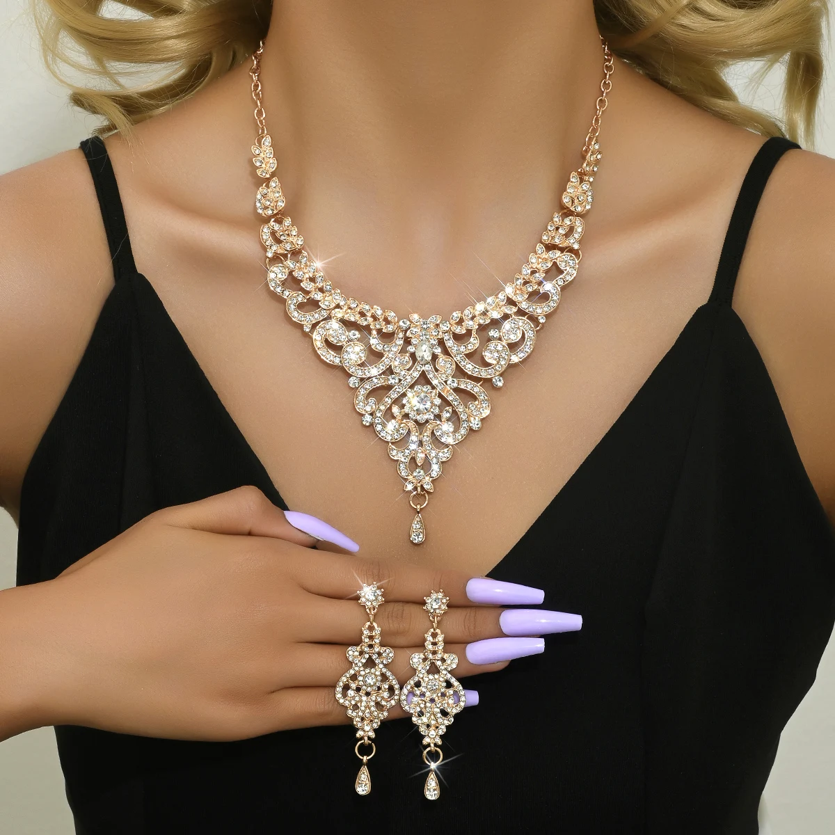 Thumbnail 2 - #5 Trending Necklace and Earring Sets Right Now