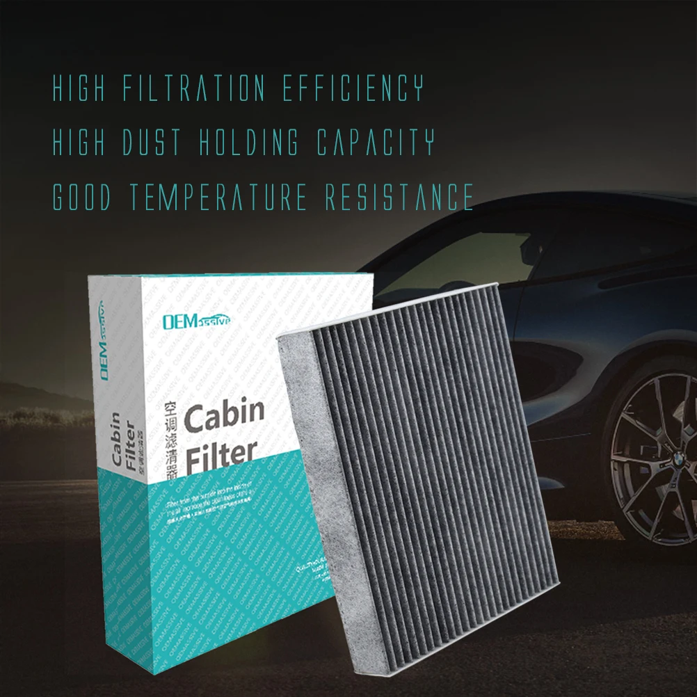 Car Pollen Cabin Air Conditioning Filter Activated Carbon DG9Z-19N619-A DG9H-18D483-BA For Ford Galaxy Mondeo Fusion S-Max Edge