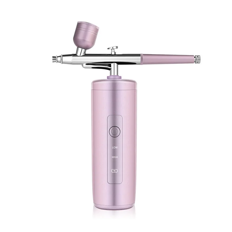 携帯型ミニハンドヘルド酸素注入器フェイシャルスプレーヤー家庭用エッセンス注入保湿コールドミスト保湿美容器