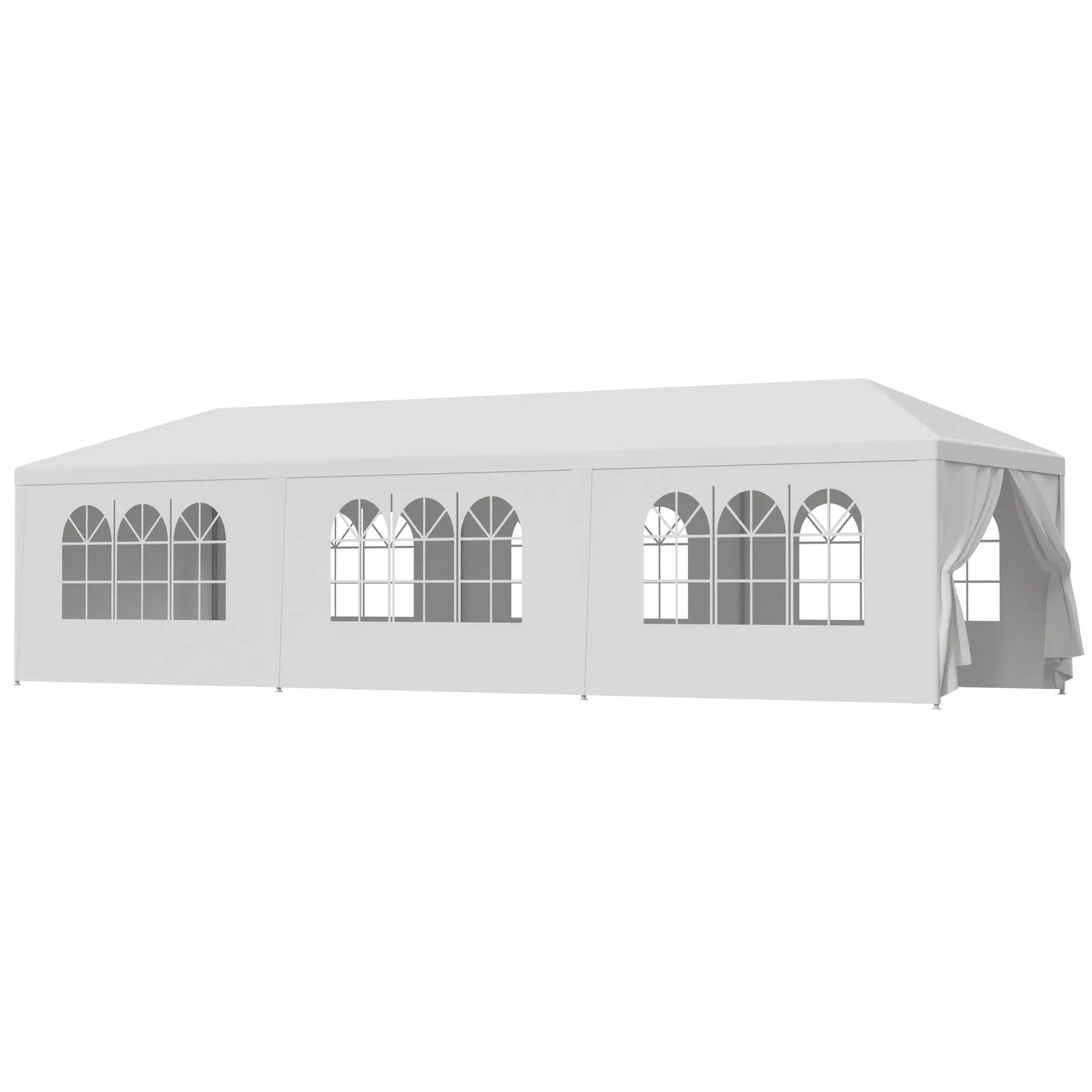 Outdoor 10x30 Canopy Party Wedding Tent Gazebo Pavilion Cater Events W/Sidewalls United States