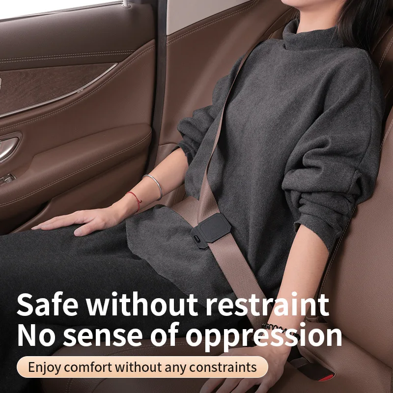 1Pc Universal Car Child Safety Belt Accessories Anti-Neck Press Limiter Seat Belt Adjuster Tension Fix Buckle Stopper