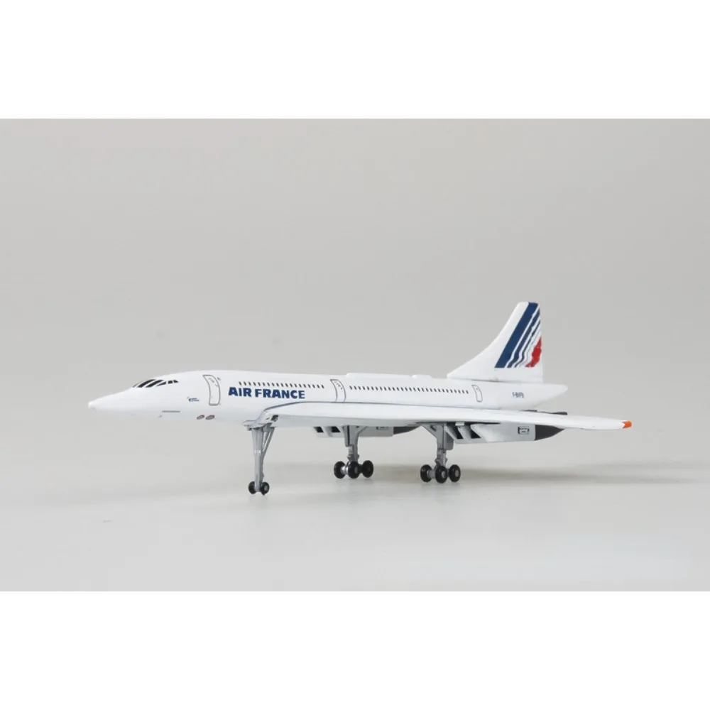 1:400 Air France Concorde Simulation Aircraft Model Civil Aviation Airliner Alloy Finished Product