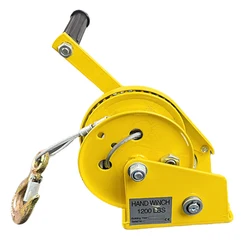 Manual Hand Cranked Winch With Bidirectional Self-locking Small Household Winch Automatic Rrake Lifting And Traction Lifting Cra