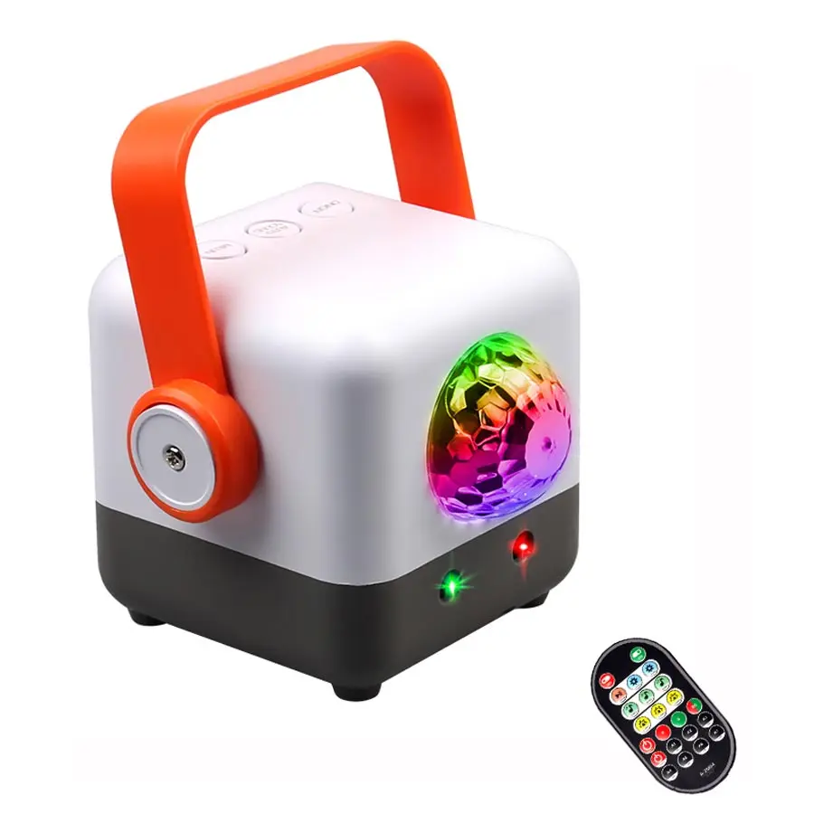 2IN1 Rechargeable Magic Ball RGB LED DJ Light Party Disco Laser Projector 60 Patterns Dance KTV Birthday Stage Effect Lamp R16N7