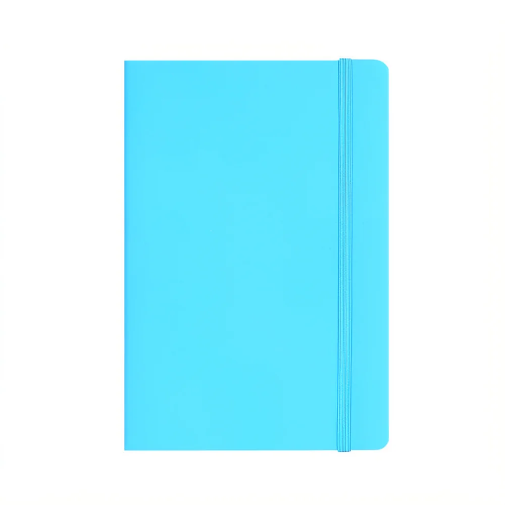 Daily Planner A5 Notebook Journal For Office Work School Writing Pad Smooth Paper Elastic Strap Secure PU Binding