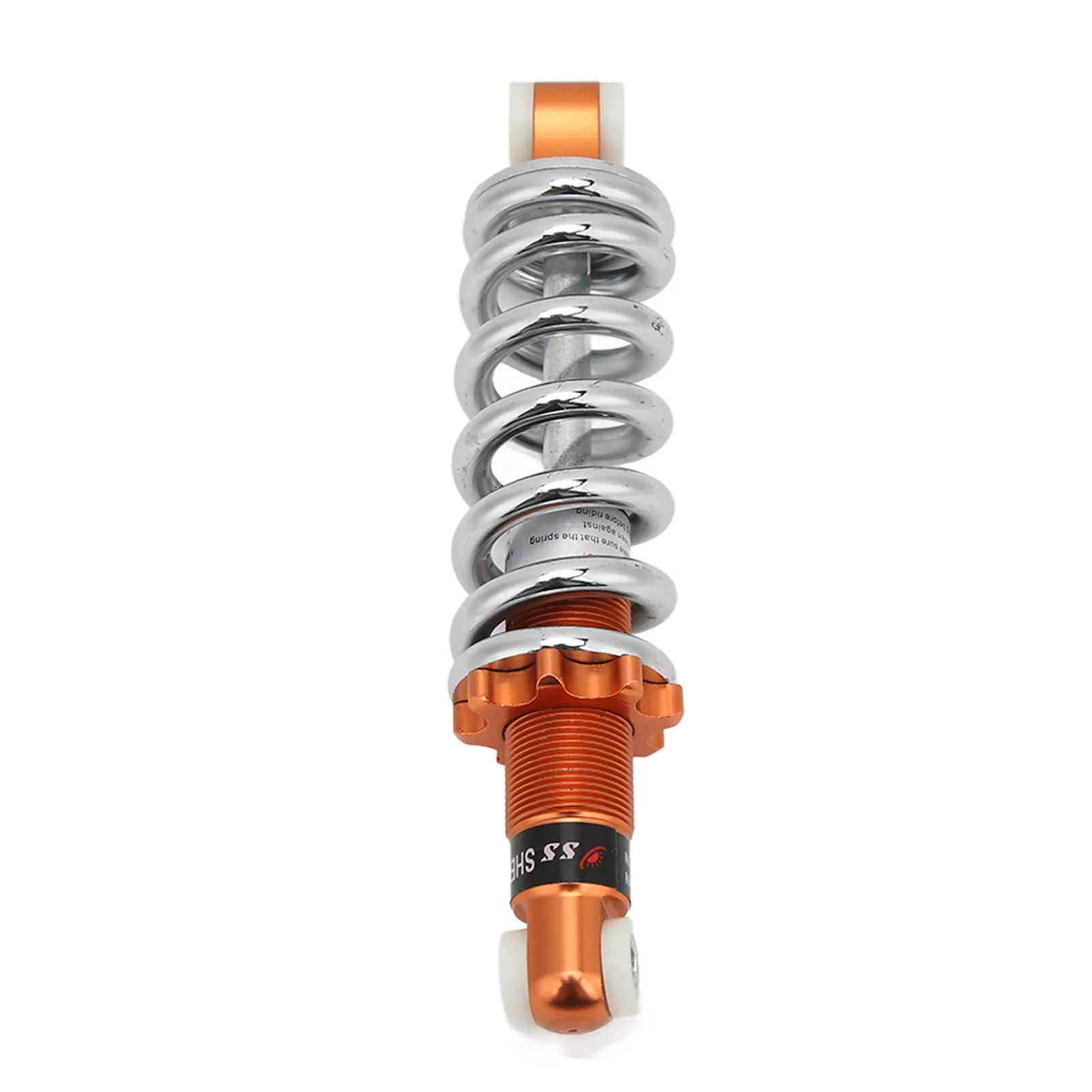 190mm Motorcycle Shock Absorber 1200lbs Loading Orange Universal Adjustable Damper for Scooter Moped Motorcycle Suspension Shock