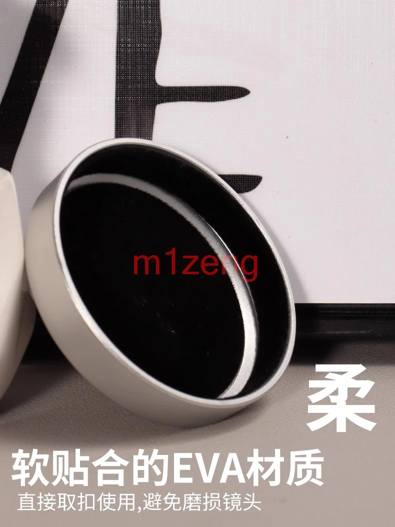 LH-X100V tampa de lente frontal de metal/capa protetora para fujifilm fuji x100v X-100V X-100VI x100vi lente de câmera preto prata