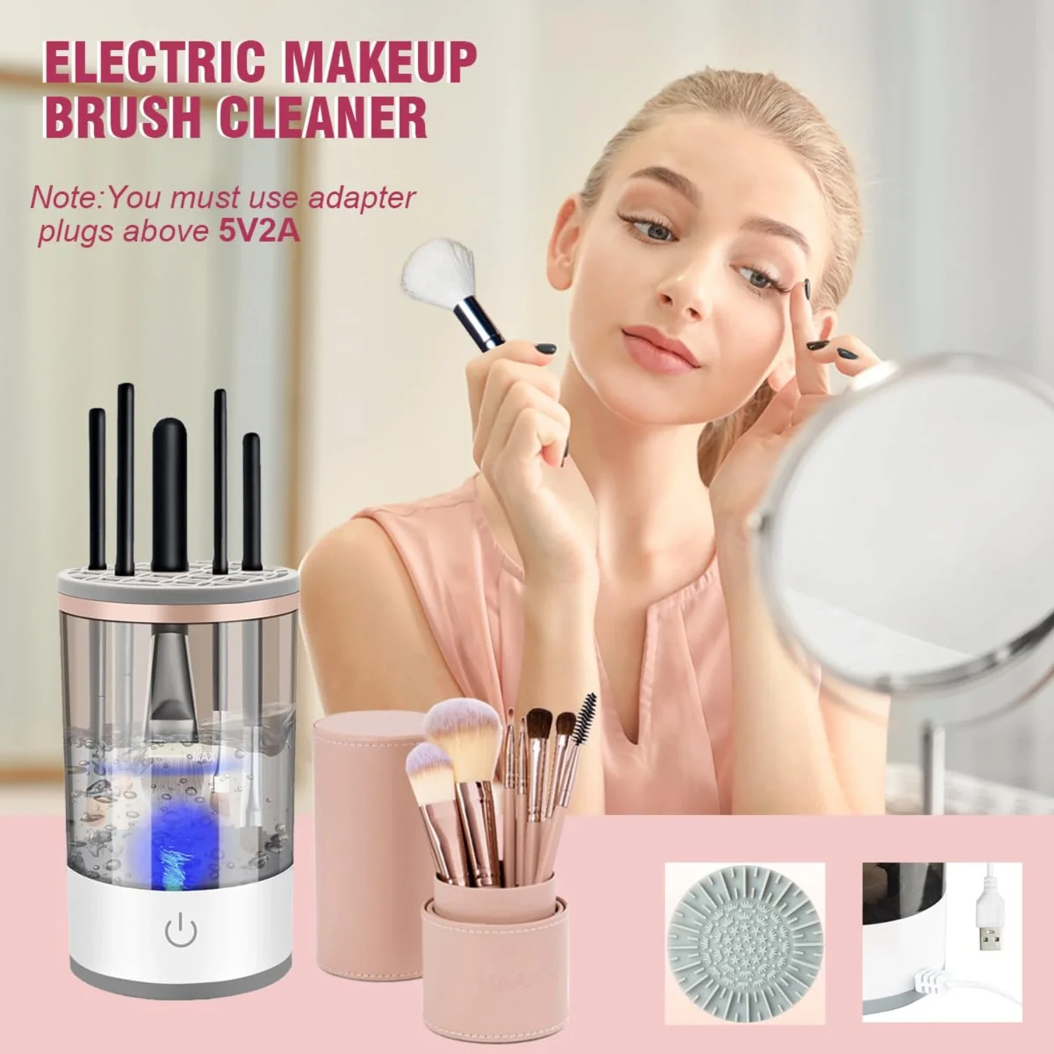 

Top-Quality, Expert-Recommended Vels Makeup Brush Cleaner: Convenient and Effective Upgrade for Flawless Application - Essential