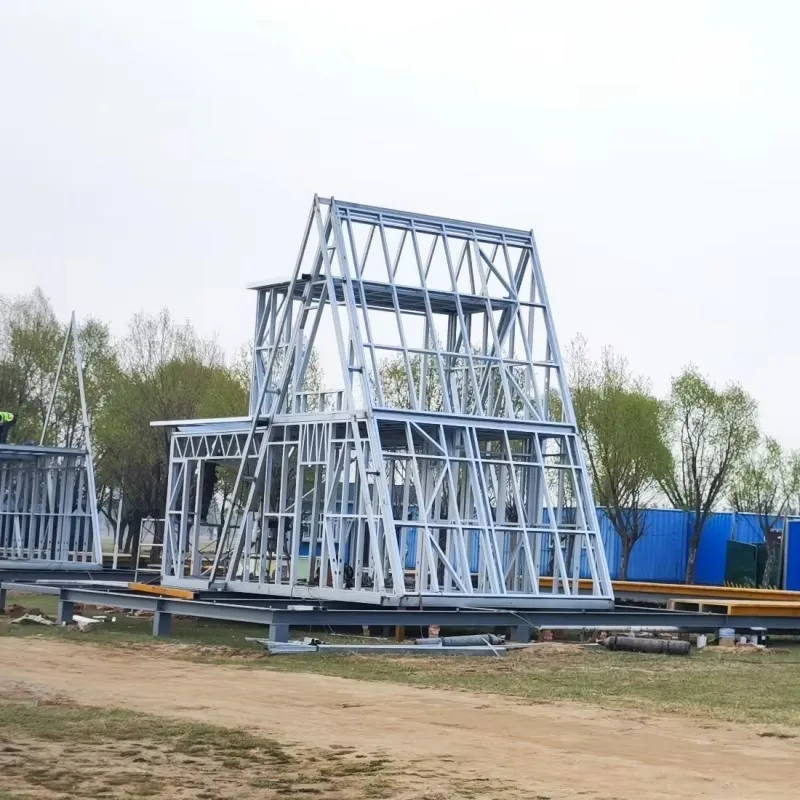 منزل مثلث صغير، منزل حاوية علوي جاهز، 2 غرفة نوم، منزل جاهز، منازل معيارية، بناء خشبي #2