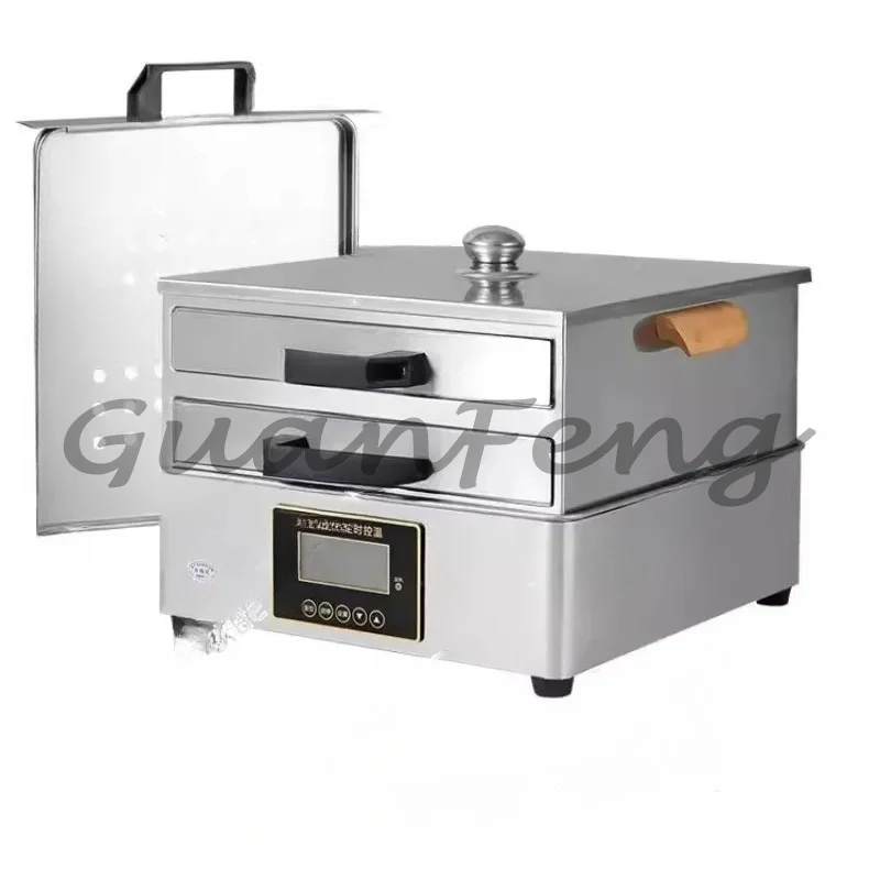 Noodle Machine Household Electric Steamer 304 Stainless Steel Suction Tray Mini Steaming Machine Hot Pot Tool