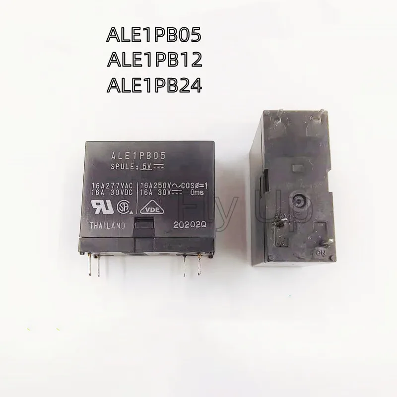 100% Original New ALE1PB05 ALE1PB12 ALE1PB24 4PINS 16A 5VDC 12VDC 24VDC Power Relay