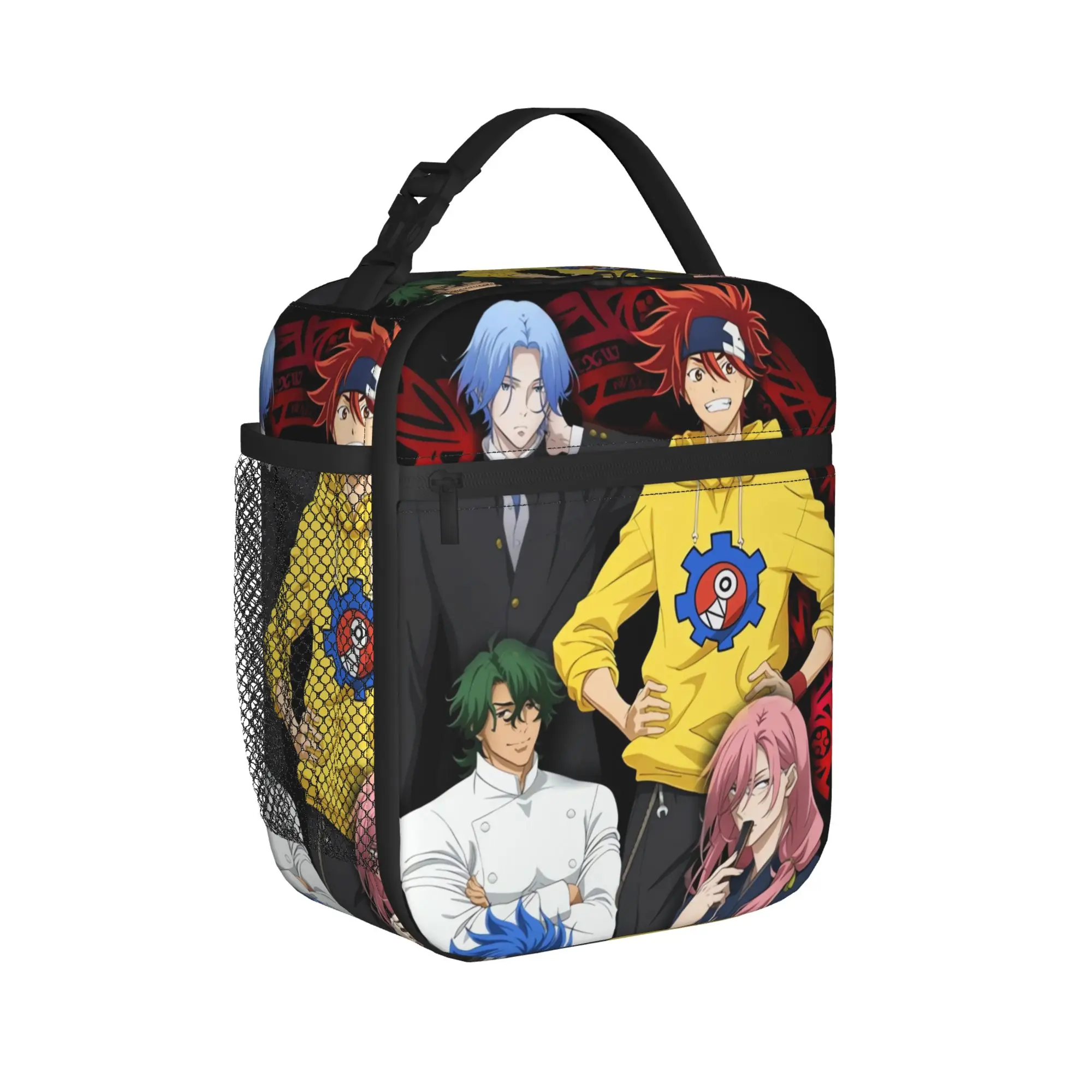 Youthful SK8 the infinity Lunch Bag  Aesthetic Lunch Box For Girls Travel Portable Cooler Bag Oxford Designer Tote Food Bags