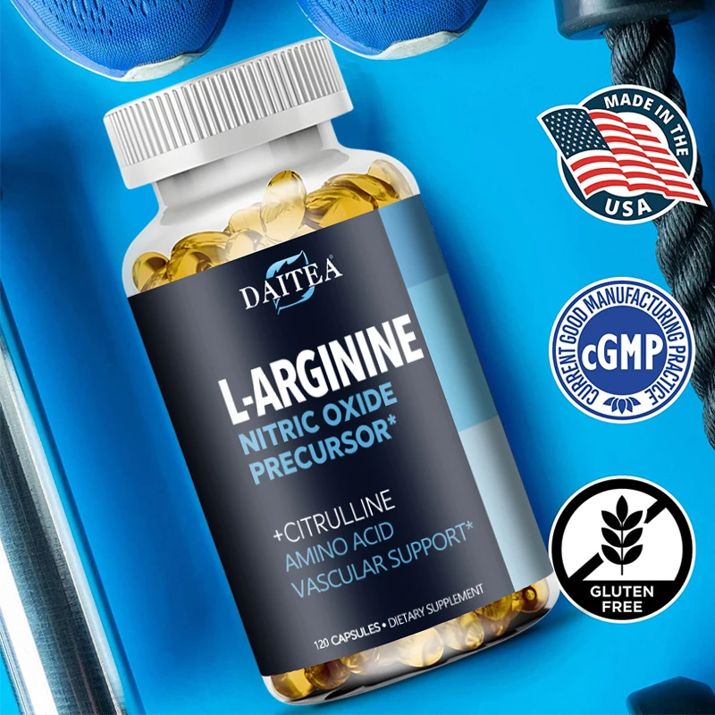 

Men's Nutritional Supplement - 1200 Mg Amino Acid Supplement, Promotes Muscle Growth, Vasodilation, and Boosts Energy