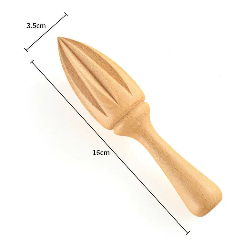 Orange Manual Lemon Juicer Mini Fruit Juicers Wooden Lemons Squeezer Portable Hand Squeezers Press Citrus Juice Kitchen Tool