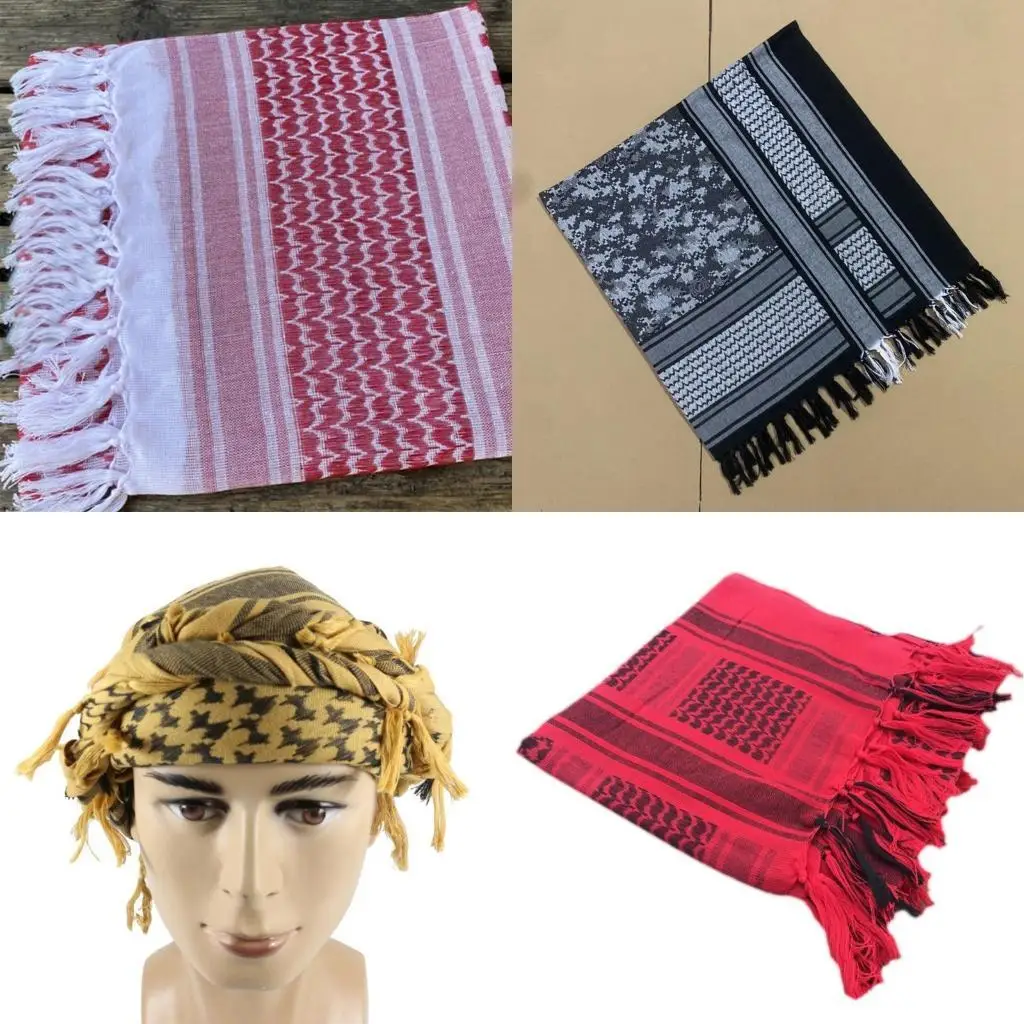 652F العسكرية شيماغ الصحراء التكتيكية وشاح الرجال العمامة