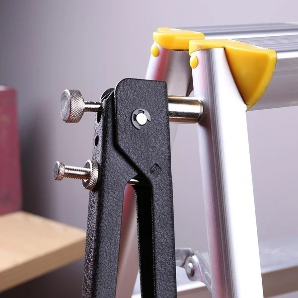 150PCS Rivet Dadi Pinza Mandrino Kit M3/M4/M5/M6/M8 Dado Rivetto Mandrini Strumento di Riparazione Pistola a Teste Piatta Vite Pop Dado Rivetto Pinza Set