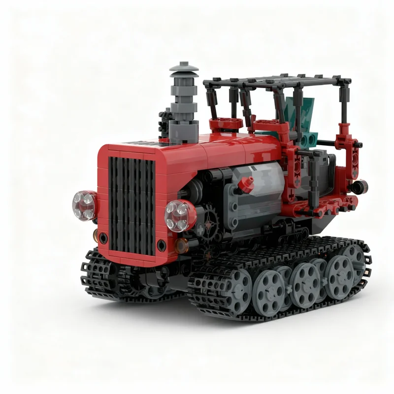 

539pcs MOC Caterpillar Tractor Technical Model Building Blocks Construction Toy Christmas Gifts DIY Creative Idea Education