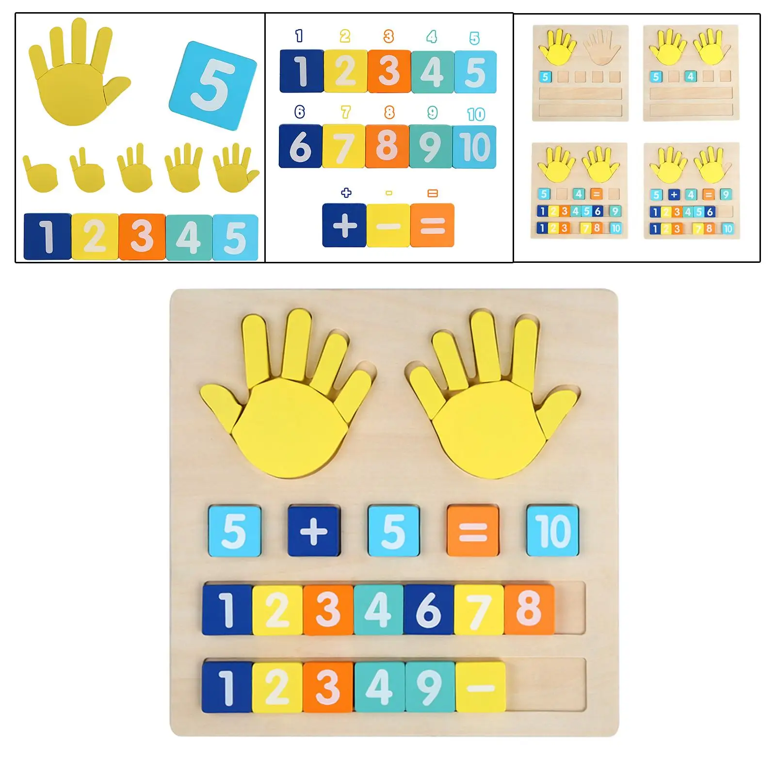 Montessori Math Toy Learning for Cognitive Development Kindergarten Activity