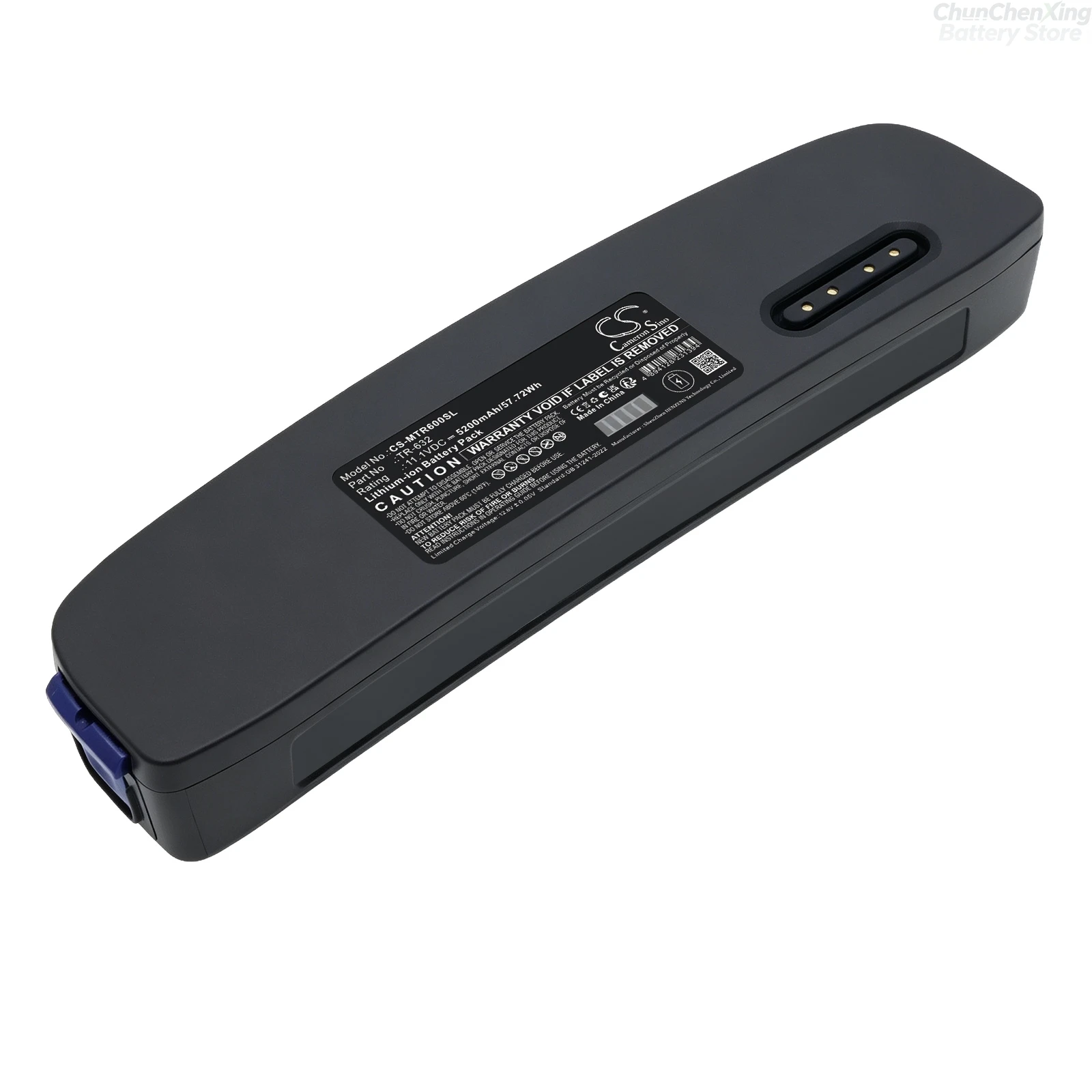 Cameron Sino 11.1V 5200mAh Replacement Battery for 3M TR-600 Powered Air Purifying Respirator TR-632