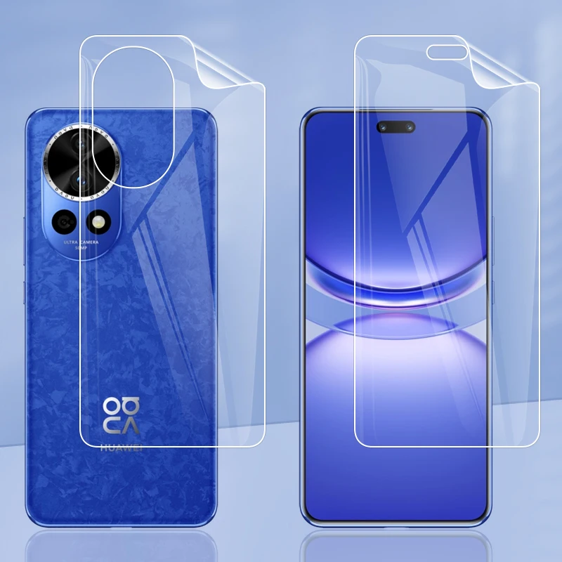 

Для Huawei nova 12 nova12 Pro Ультра легкий прозрачный ТПУ/матовая Гидрогелевая полная защитная пленка для экрана с защитой от отпечатков пальцев