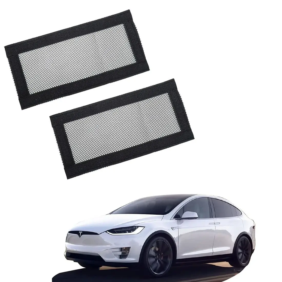 

Backseat Vent Cover Grilles Protector Rear Seat Air Outlet Flow Vent Protection Covers Compatible with Tesla Model 3 Model Y