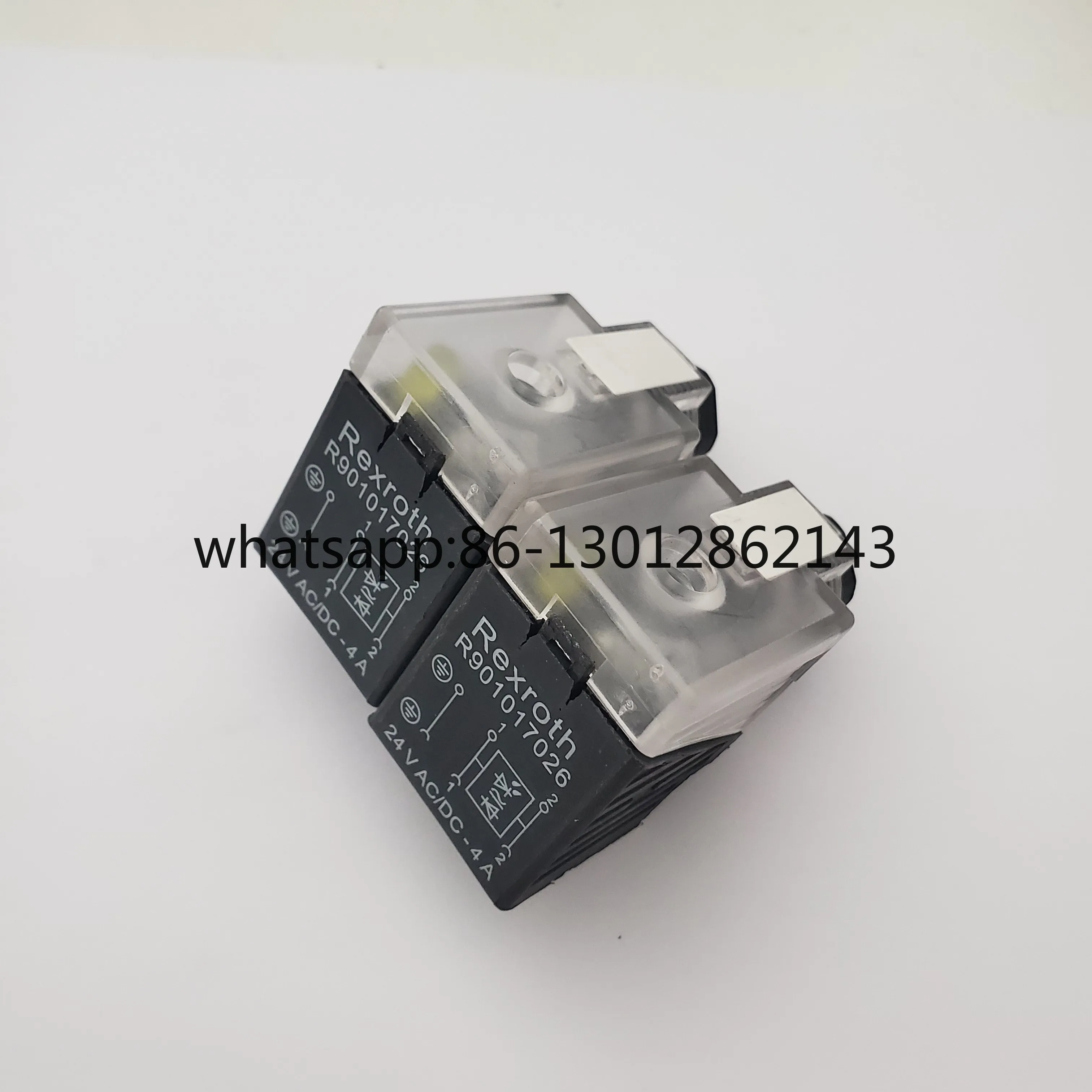 

2026 new Válvula Solenoide hidráulica con enchufe de lámpara, R901017026, R901017029