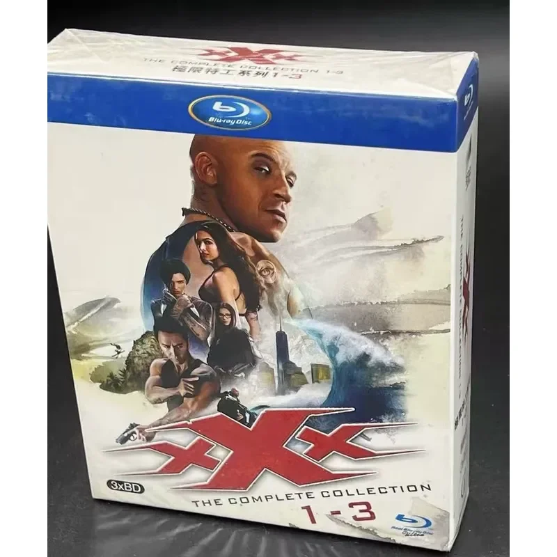 New BD Blu-ray Extreme Agent Series 1-3 Three Disc Pack Mandarin English with Chinese Subtitles