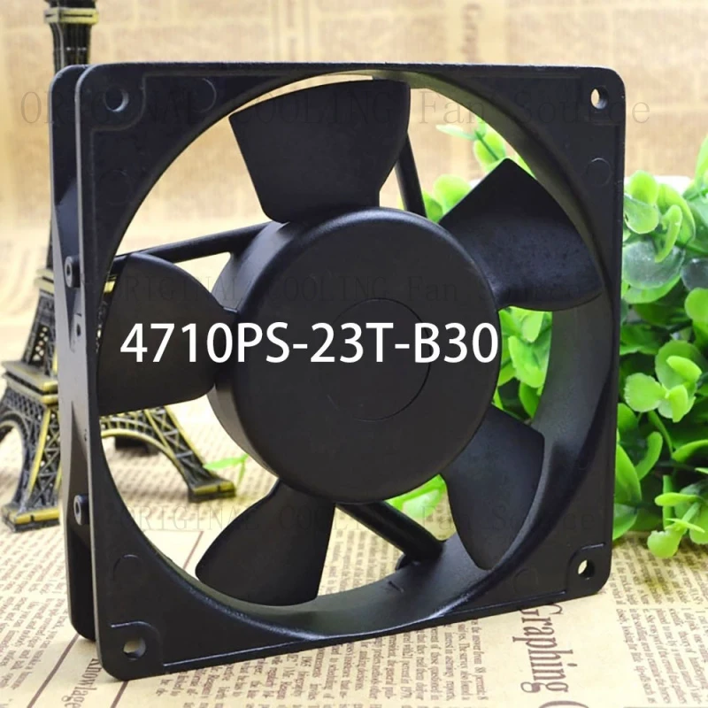 B  New in box  FOR NMB-MAT Server Fan 120*120*25mm 4710PS-23T-B30 230VAC 14/11W radiator