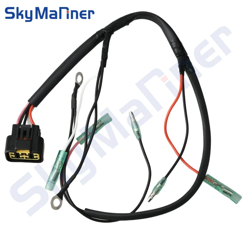 6F5-82590 Wire Harness Assy 6F5-W8258 For Yamaha Outboard Motor 2T 40HP 40J 40G E40J E40G 6F5-82590-00 6F5-W8258-00 Boat Engine