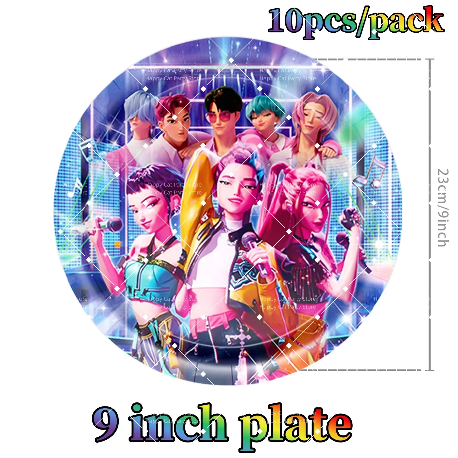 10/20/30/50 Stück Kpop Girls Idol Geburtstagsparty Dekoration Tasse Teller Tischdecke Serviette Wimpel Geschenktüte Kpop Partyzubehör – Detail 5