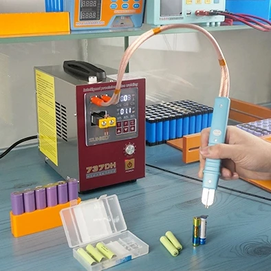 

737DH Desktop Mini Battery Spot Welder for 18650 Battery Soldering Welding Gun Spot Welding Machine With Welding Pen Strong